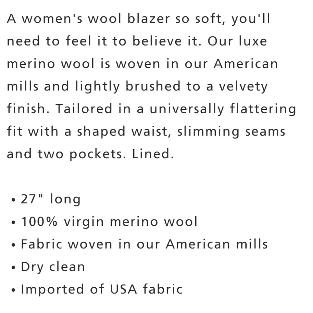 Pendleton Brynn Patchpocket Wool Blazer - image 5